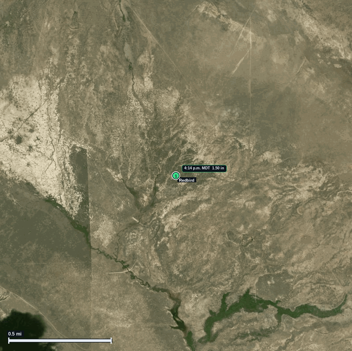 Redbird, WY: 1.50 in hail (ping pong) – 2 Jun 2026