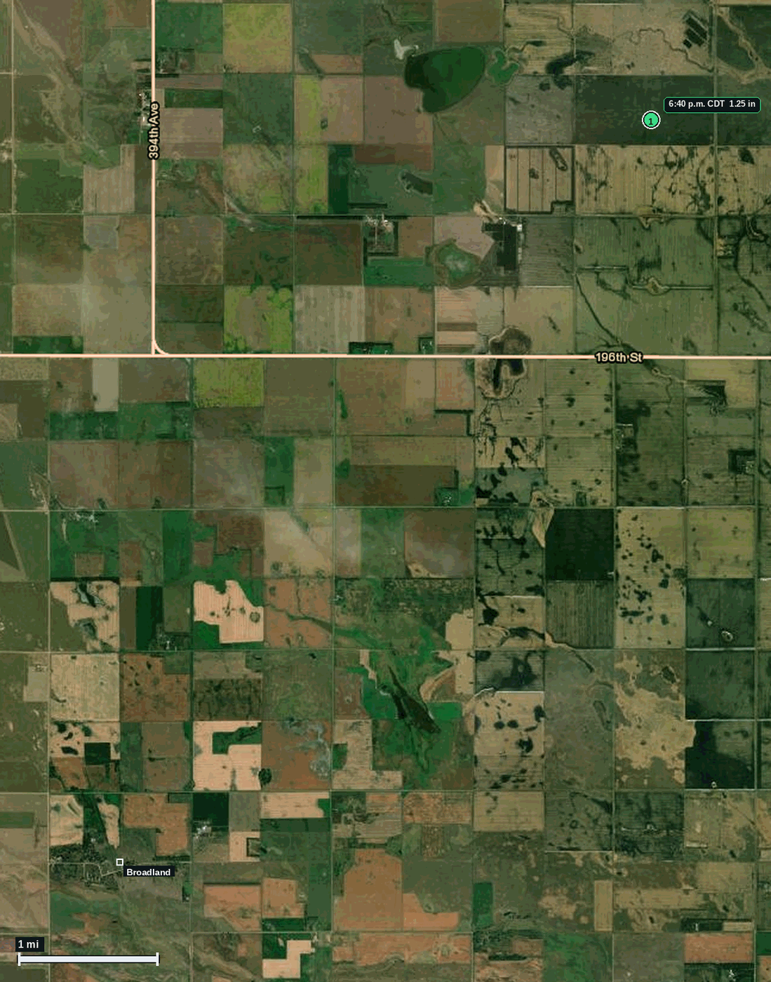 Broadland, SD: 1.25 in hail (half dollar) – 3 Jun 2026