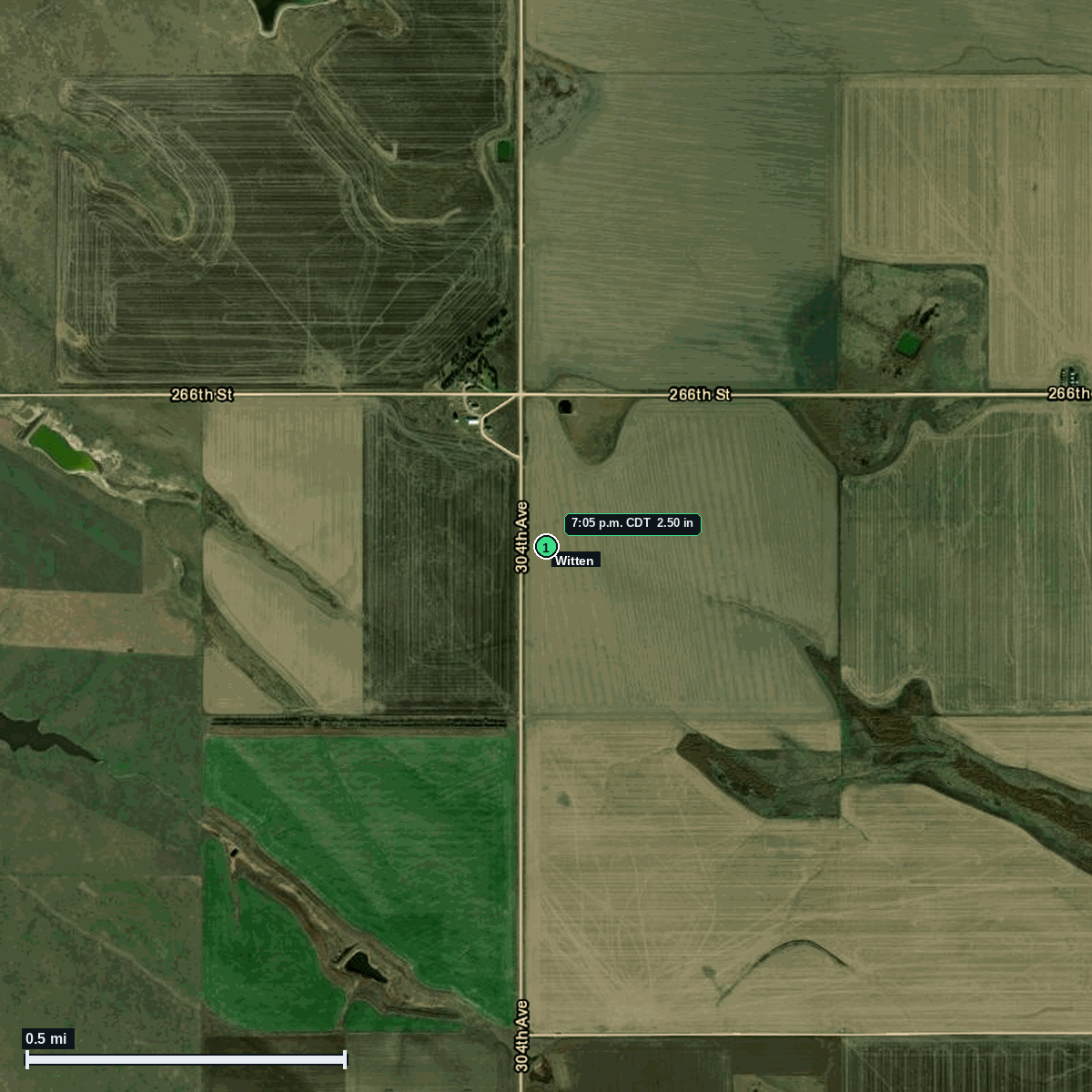 Witten, SD: 2.50 in hail (tennis ball) – 3 Jun 2026
