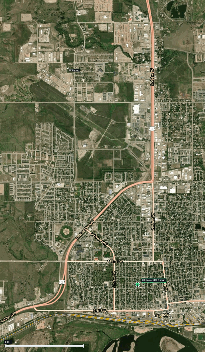 Williston, ND: 1.75 in hail (golf ball) – 7 Jun 2026