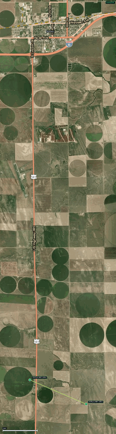 Burlington, CO: 3.00 in hail (tea cup) – 8 Jun 2026