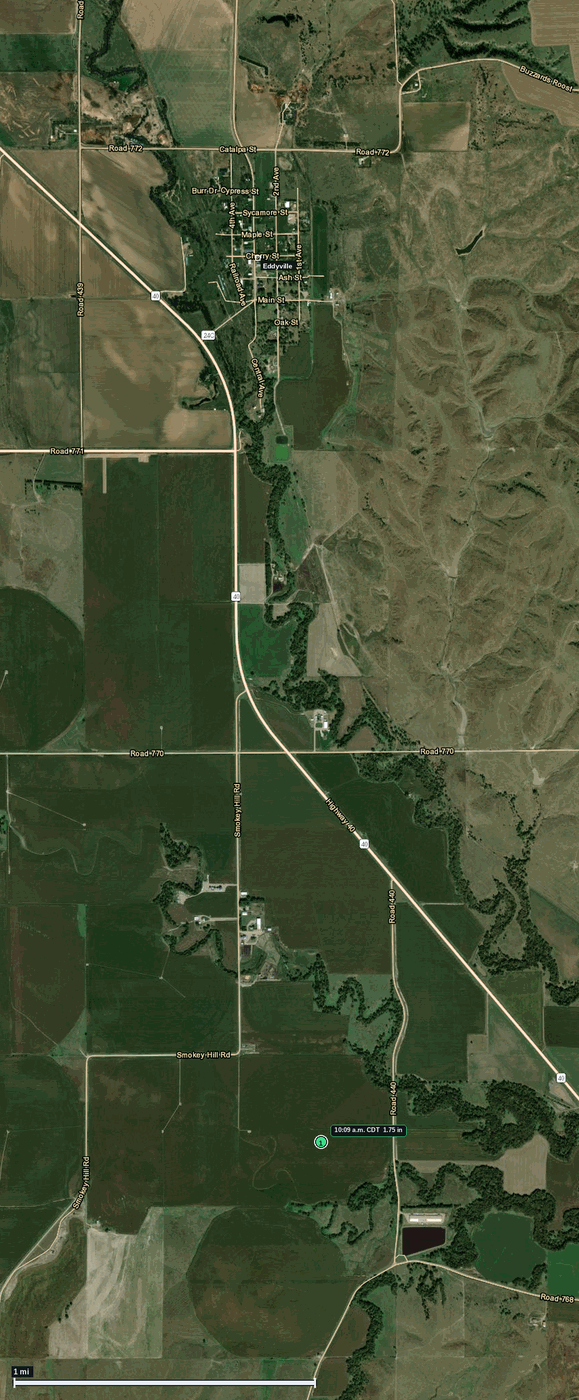 Eddyville, NE: 1.75 in hail (golf ball) – 8 Jun 2026
