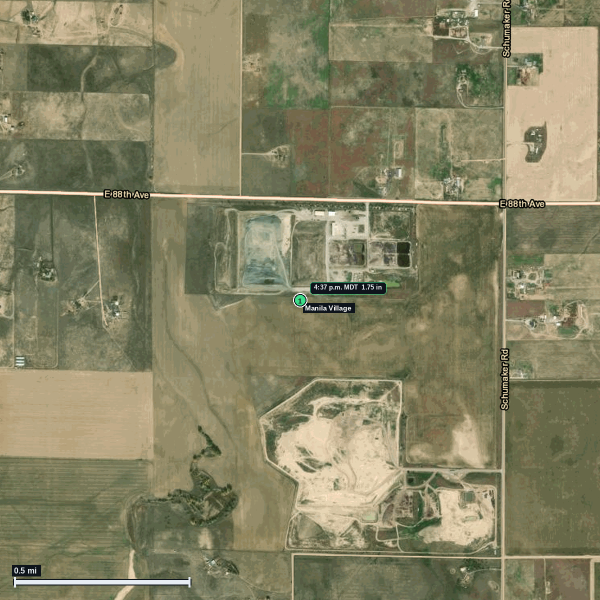 Manila Village, CO: 1.75 in hail (golf ball) – 8 Jun 2026