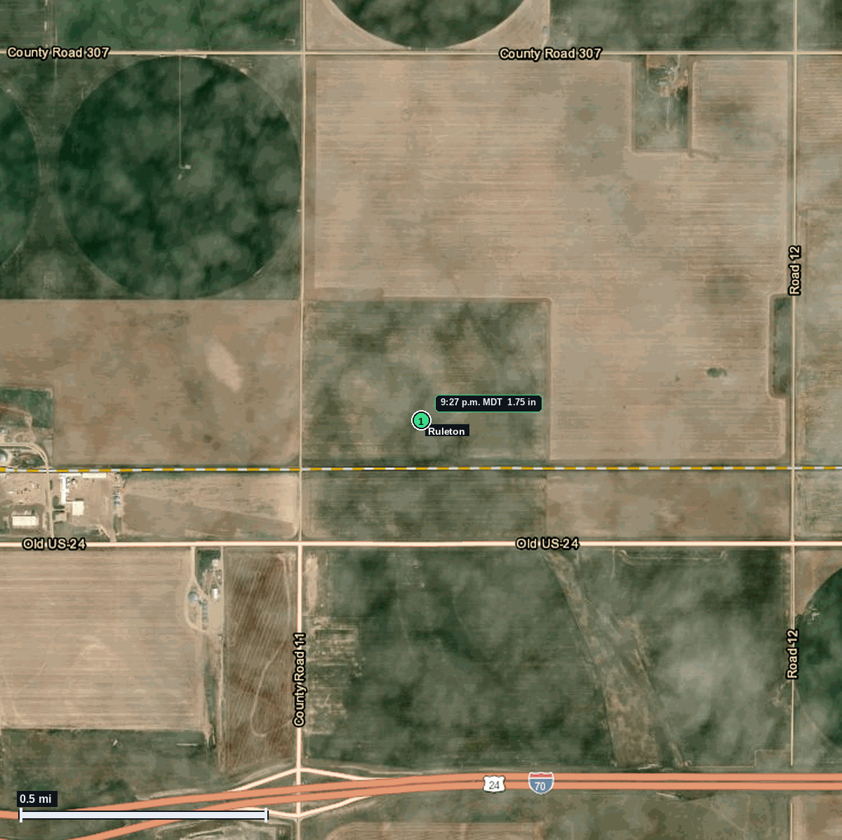 Ruleton, KS: 1.75 in hail (golf ball) – 8 Jun 2026