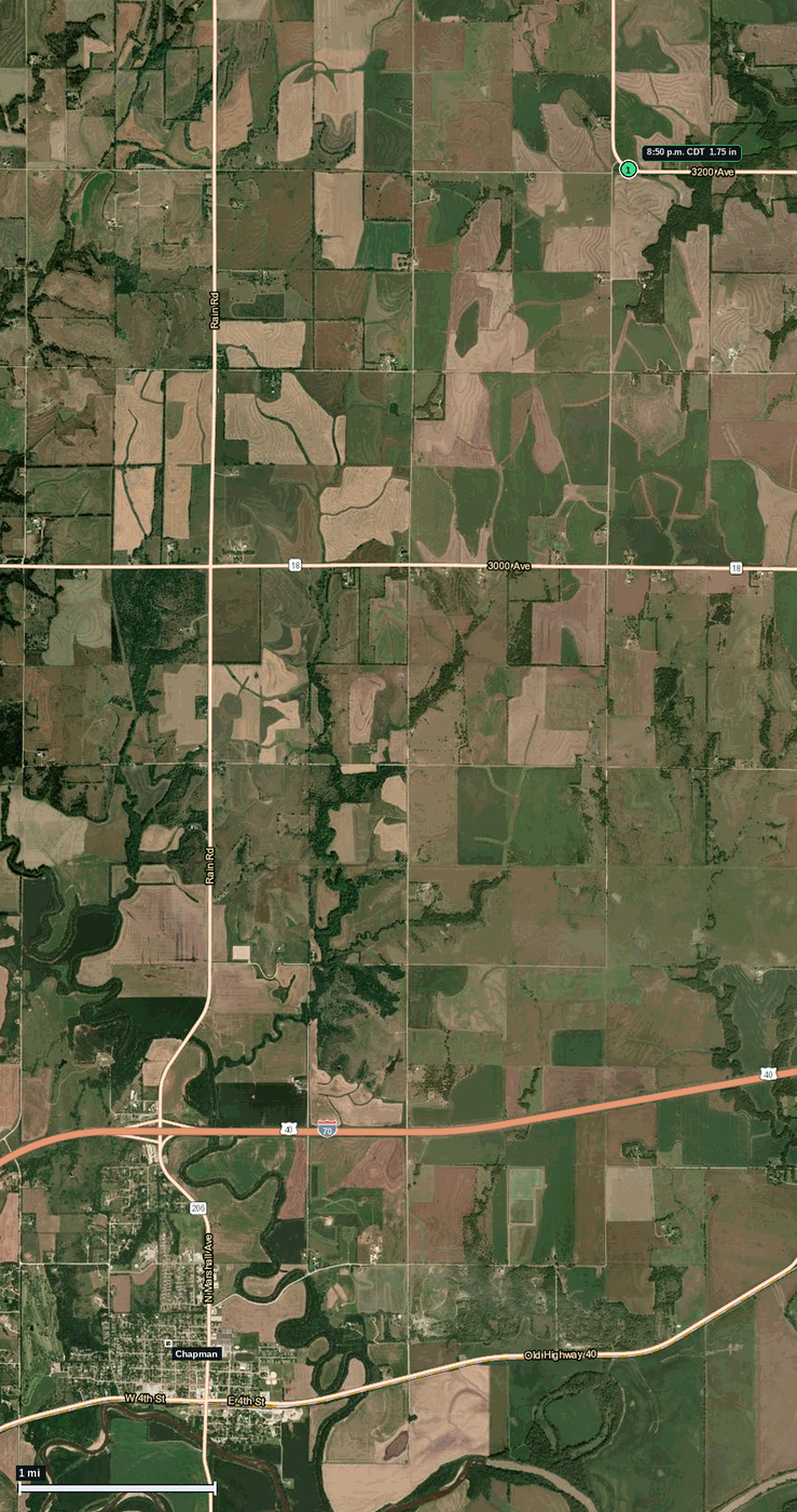 Chapman, KS: 1.75 in hail (golf ball) – 10 Jun 2026