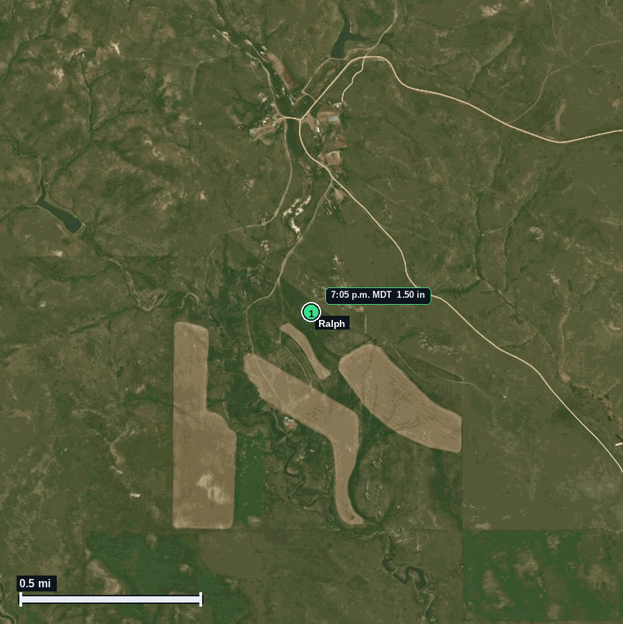 Ralph hail map